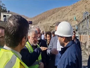 پیشرفت پروژه انتقال آب از سد لار به شرق استان تهران/سر بی کلاه آبسرد از آب سد لار